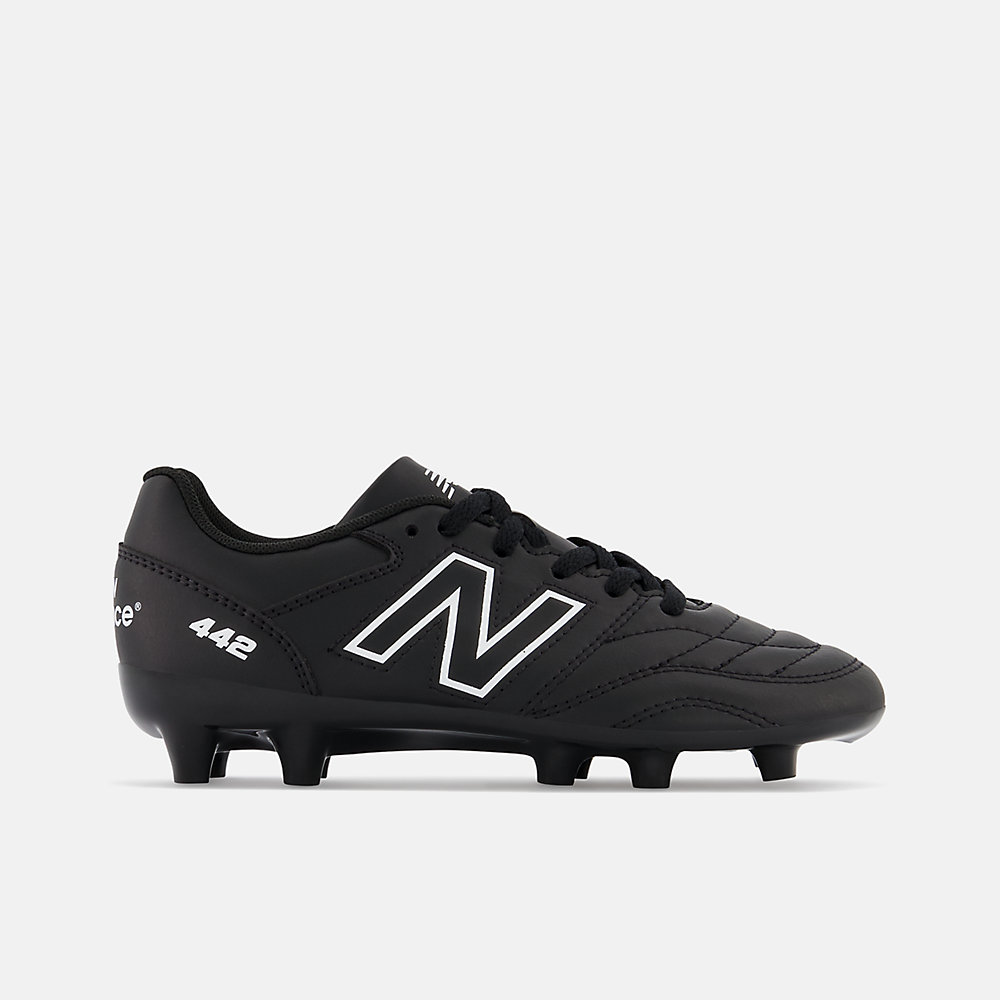 New Balance 442 V2 ACADEMY JNR FG Shoes Black with White